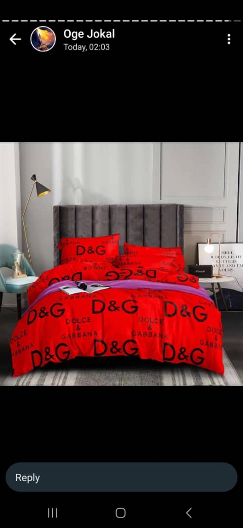 Luxury Branded Duvet Set – Soft, Elegant & Perfect for All Seasons - Image 4